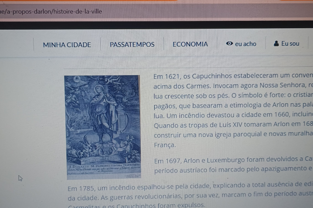 Arlon  e Nossa Senhora da Conceição