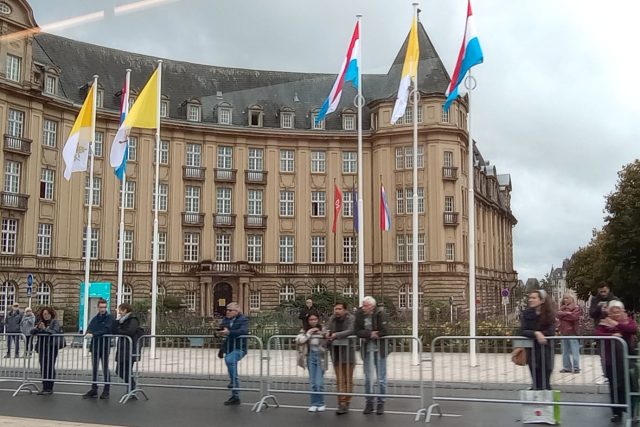 Papa  Francisco no Luxemburgo