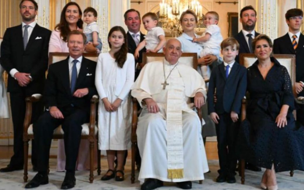 Papa  Francisco no Luxemburgo
