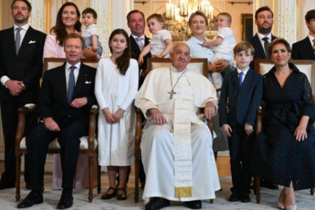 Papa  Francisco no Luxemburgo