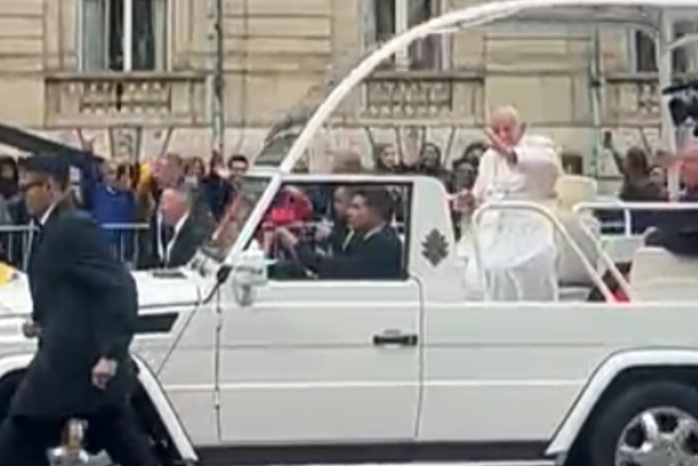 Papa  Francisco no Luxemburgo